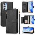 thumbnail image 3 of Funda para Motorola Edge 30 PRO Cartera de Mano con Cremallera y Correa Cruzada Desmontable, 3 of 5