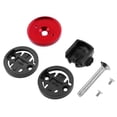 thumbnail image 1 of letairis Aluminium Alliage Bicyclettes Ordinateur Support Anodisé Antirouille Poignée Support de Barre Support pour Rouge 1 Pc, 1 of 6