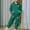 Dark Green, variant on Bow Print Outfits Set For Kids Thick And Cozy Girls Tracksuit Fashionable Bow Print Pullover Hoodie With Jogger Pants Casual Two Piece Outfit For Toddler And Kid Pink 130(6-7 Years)