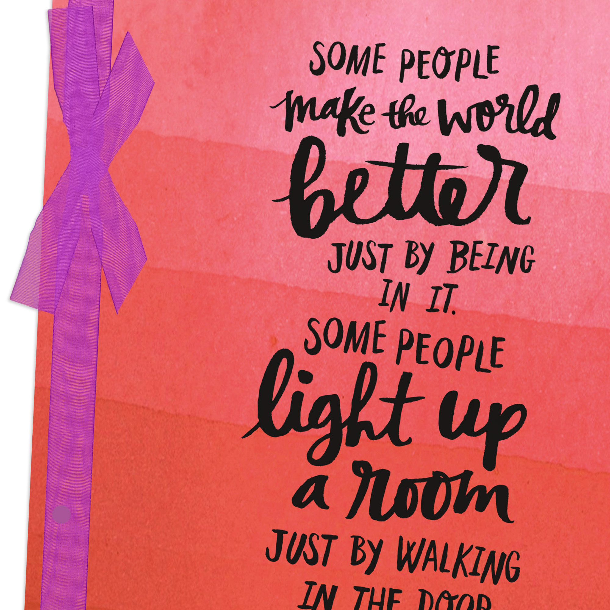 DaySpring Mahogany Religious Birthday Card (Brighten Our Lives Year After Year)