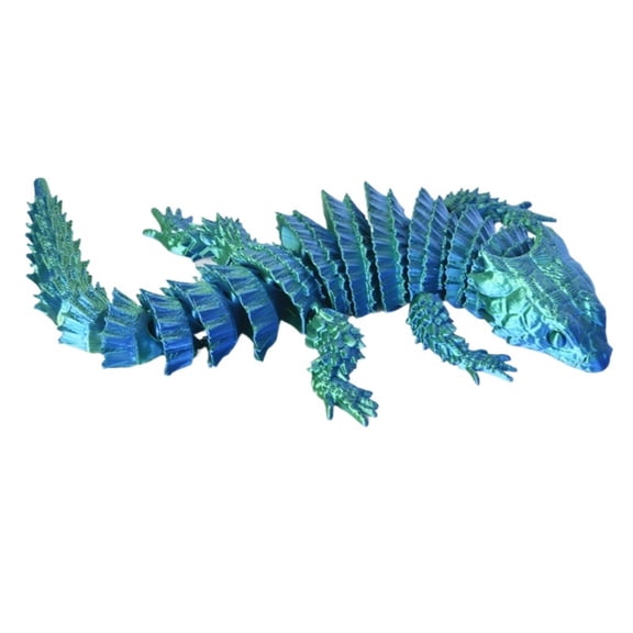 1pc Colorful 3D Printed Lizard Ornament Creative Animal Landscape Decoration Crafts Simulated Lizard Desktop Home Model Party