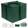 thumbnail image 1 of Caja de Regalo YINUOYOUJIA 30x30x25 cm Verde con Set de Cinta, 1 of 6