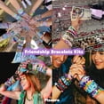 thumbnail image 2 of Kit para hacer pulseras Pizooro Pony Beads, 3700 unidades con cuentas con letras, 2 of 8