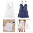 thumbnail image 1 of 2 uds. De finos para mujer y niña, ropa interior, camisola con  M Blanco Marino Baoblaze none, 1 of 8