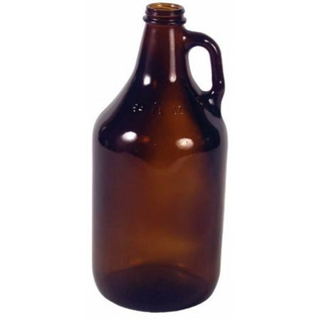 Amber 1/2 Gallon Glass Jug by Never Pay Retail Again Inc.