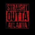thumbnail image 3 of UGP Campus Apparel Straight Outta Atlanta T-Shirt - X-Large - Black, 3 of 6