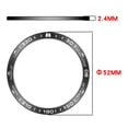 thumbnail image 2 of Stainless Steel Replacement Bezel Ring Compatible with 8 Smartwatch Durable Metal Frame Protector Accessory, 2 of 3