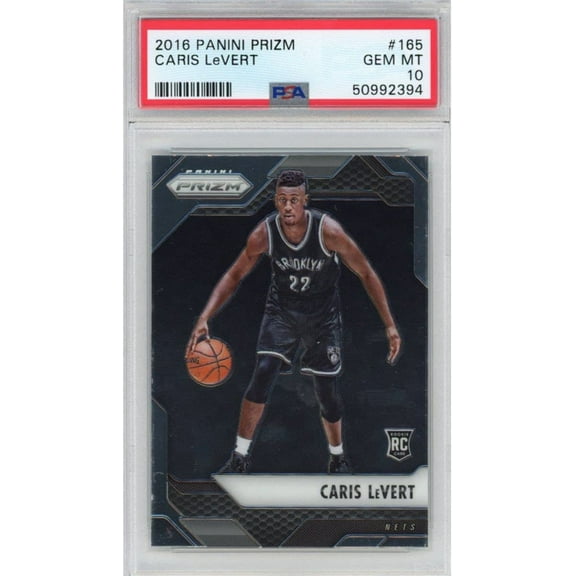 Graded 2016-17 Panini Prizm Caris LeVert #165 Rookie RC Basketball Card PSA 10 Gem Mint