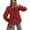 Red, variant on PRETTYGARDEN Women's Spring Fall Babydoll Peplum Blouse Shirt Puff Long Sleeve Bow Tie Front Trendy Cute Y2K Going Out Tops