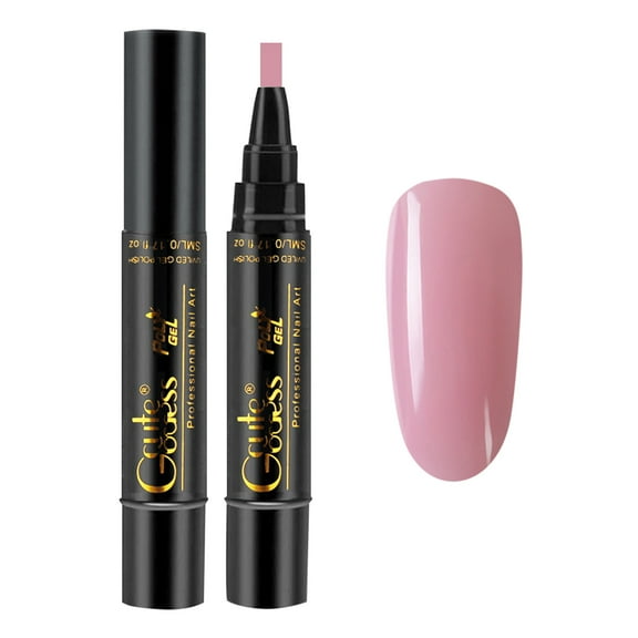 3-In-1 Nail Gel Pen, 1Pc A Q19 - Multi-Color Step Nail Gel Pen Set, No Base/Top Coat Needed Nail Art Pencil 5Ml, Nail Pen Easter Mother'S Day Jia Pian