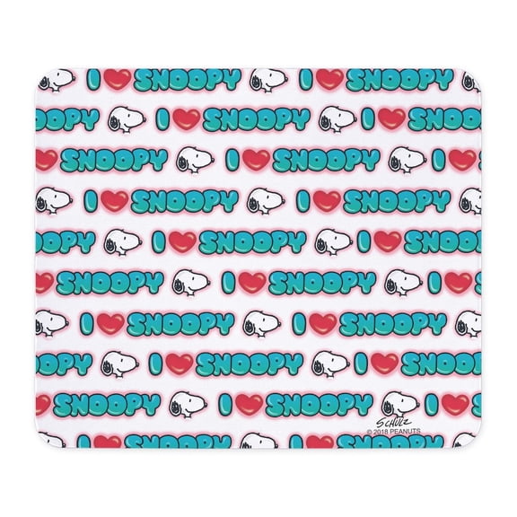 CafePress - I Love Snoopy - Non-slip Rubber Mousepad, Gaming Mouse Pad