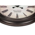 thumbnail image 5 of Monarch Specialties I 9040 Clocks, 20" Round, Wall Clock, Brown, Transitional, 5 of 5