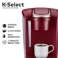 thumbnail image 2 of Keurig K-Select Cafetera de cápsulas K-Cup de una sola porción, rojo vintage, 2 of 5