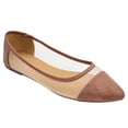 thumbnail image 2 of Zapatos Planos Versátiles Con Punta Puntiaguda para Mujer Zapatos Náuticos Poco Profundos (rosa 37), 2 of 9