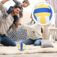 thumbnail image 4 of KAKOWELY Pelota de voleibol de peluche, juguete de voleibol para niños, juguete de voleibol para sofá cama, 4 of 5