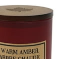 thumbnail image 2 of Canadiana 9oz Warm Amber Scented Candle, 2 of 5