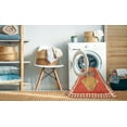 thumbnail image 2 of Ahgly Company Machine Washable Indoor Rectangle Contemporary Scarlet Red Area Rugs, 6' x 9', 2 of 7