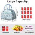 thumbnail image 4 of Insulated Lunch Bag Women, Reusable Cute Sea Life Tote Lunch Box, Leakproof Cooler Lunch Bags for Work Office Travel Picnic, 4 of 4