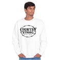 thumbnail image 5 of Country Strong Logo Western Cowboy Sweatshirt for Men or Women Brisco Brands M, 5 of 5