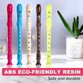 thumbnail image 2 of CONJURER Soprano Recorder Instrument for Kids Students German Fingering 8 Hole Flute ABS Soprano Recorder for Beginners with Clea, 2 of 7