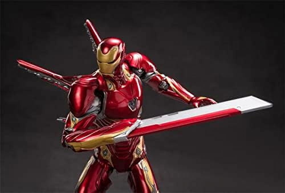 OVONNI Ironman MK50 (Deluxe Version),All Joints Movable 7 Inch Collectible Action Figure,Multi Weapon Accessories