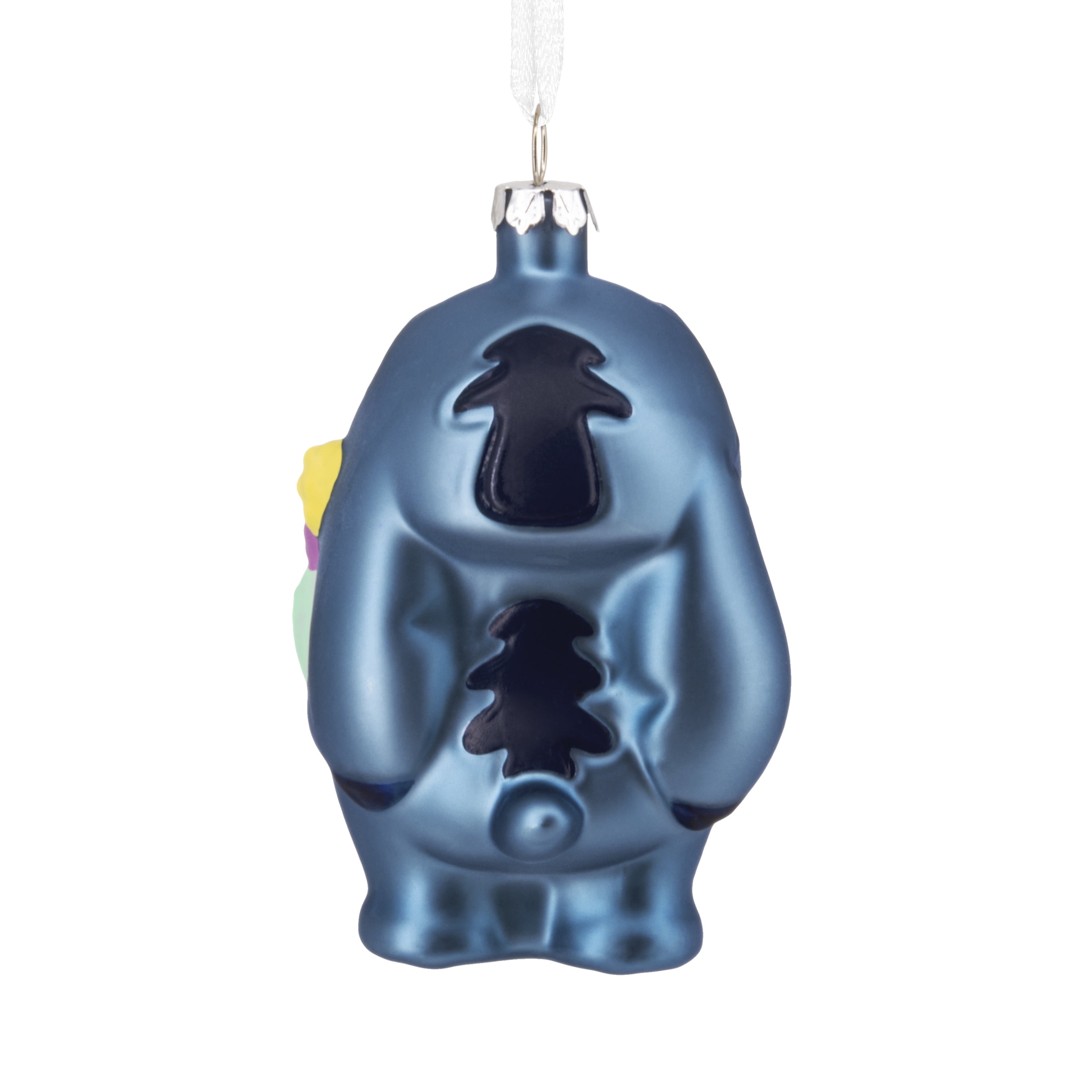 Décoration Hallmark de Noël, Stitch et Scrump, Disney, en verre