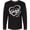 AB-Black, variant on Blessed to Be Called Gigi Cute Heart Design Long Sleeve T-Shirt