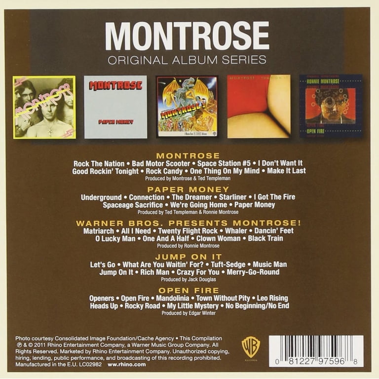 【中古】「非常に良い」［CD］Montrose (Original Album Series) Montrose - Original Album Series - Music & Performance - CD