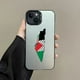 thumbnail image 5 of Funda trasera de teléfono a prueba de golpes mate caramelo para mapa de la bandera de Palestina iPhone 15 14 13 12 11 Pro Max X XR XSMAX 8 7 Plus, 5 of 5