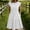 White, variant on BRGZLK Women's Ruffle Hem Sleeveless Solid Color Summer Beach Tank Dress Round Neck Casual Jacquard Hem Smock Summer Mini Knee Length Dresses