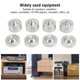 thumbnail image 3 of Almohadillas De Púas Para Altavoces HiFi, Almohadilla Para Pies Con Aislamiento De Púas Para Altavoces, Aleación De Aluminio Con Absorción De Impactos Para Amplificador Para, 3 of 7