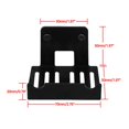 thumbnail image 5 of Stable Wall Mount Clip Rack Game Handle Switch Fixed Bracket Metal Rack For Space Saving Rack, 5 of 5