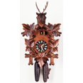 thumbnail image 1 of Horloge Coucou 5 Feuilles, Tête de Cerf, 1 of 3