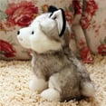 thumbnail image 3 of 18 CM Husky Peluches Simulación Perro Mascota Peluche Juguete Multiusos Encantador Cachorro Muñeco de Peluche para Regalo de Cumpleaños Navidad Año Nuevo, 3 of 7