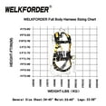 thumbnail image 4 of WELKFORDER 3D-Rings Fall Protection Safety Harness With Waist Tounge Buckle|Leg Tounge Buckles|Waist & Shoulder Pad Support, 4 of 6