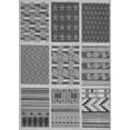 thumbnail image 1 of Ahgly Company Indoor Rectangle Patterned Gray Cloud Gray Area Rugs, 3' x 5', 1 of 6