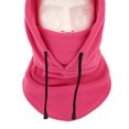 thumbnail image 4 of Pasamontañas Forro Polar Al Viento Máscara Invierno Calentador Cuello para Mujeres Y Hombres (rosa) Rojo, 4 of 8