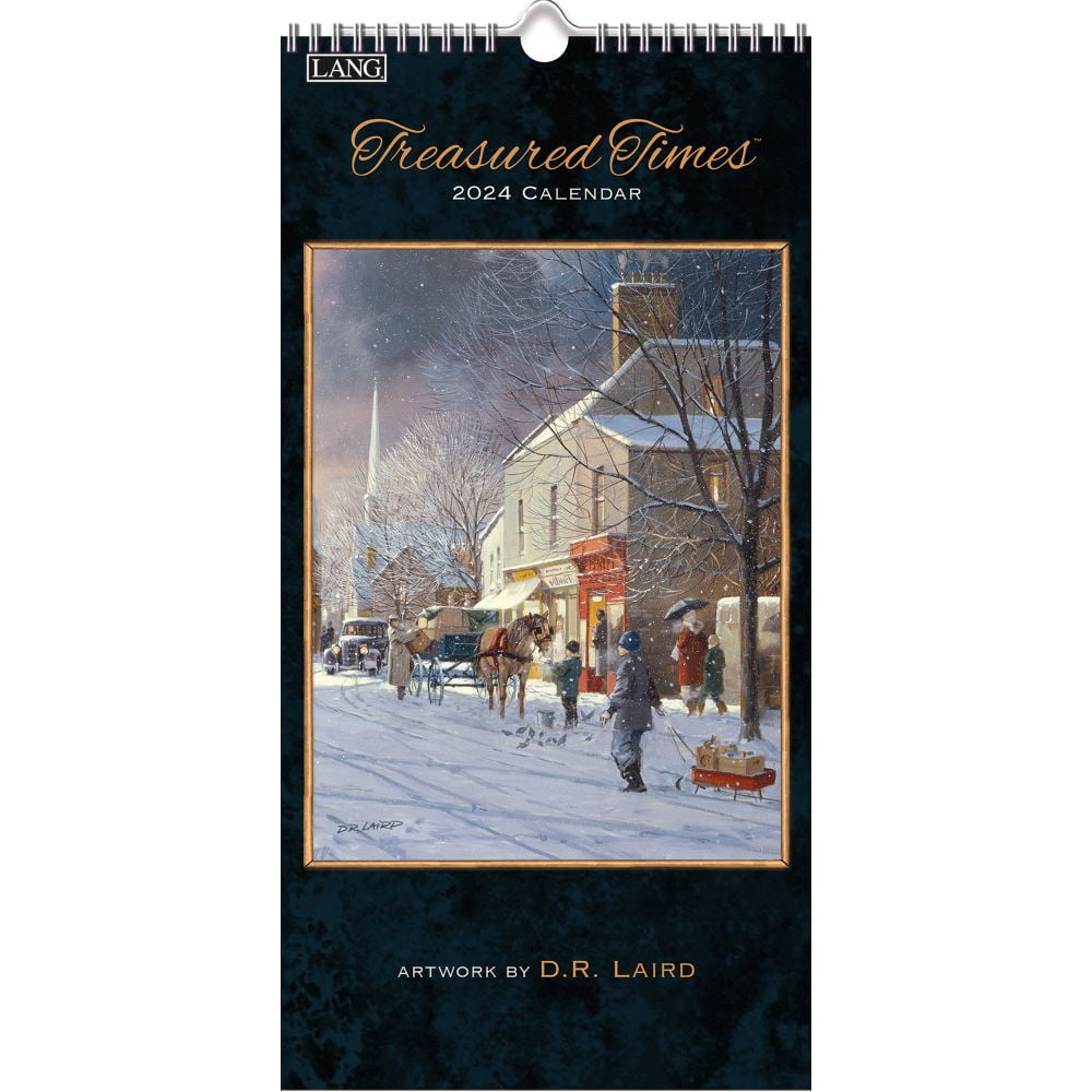 Lang Companies, Treasured Times Vertical 2024 Wall Calendar