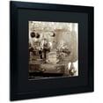 thumbnail image 2 of Trademark Fine Art "Tuscany Caffe I" Canvas Art by Alan Blaustein, Black Matte, Black Frame, 2 of 4