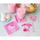 thumbnail image 3 of Set de posavasos Sanrio Hello Kitty, vaso con leche de fresa, 4 unidades, 3 of 7
