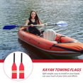 thumbnail image 2 of Shisuyan Reflective Boat Trailer Flag Red 2Pack 23.2x4.7in, 2 of 9