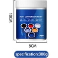 thumbnail image 5 of Rust Converter Paint For Metal,Rust Conversion Agent Paint,Water-Based Metallic Paint,Anti-Rust Protection Metallic Paint With Brush,For Metallic,Car, 5 of 6