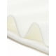 thumbnail image 5 of Conjunto de traje de negocios de 2 piezas para mujeres INSPIRE CHIC, chaqueta de blazer de manga corta y falda lápiz S color blanco crema, 5 of 6
