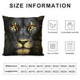 thumbnail image 5 of COMIO  Throw Pillow Covers,Decorative Pillow Covers,Animal Lion Pattern, 5 of 5