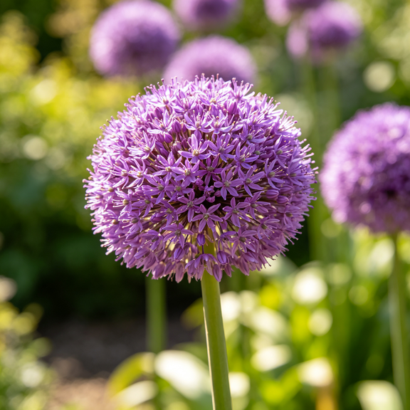 Ornamental Allium Bulbs for Seasonal Outdoor Garden Display‑Ideal for Beds Borders, Plant Pots & Planters