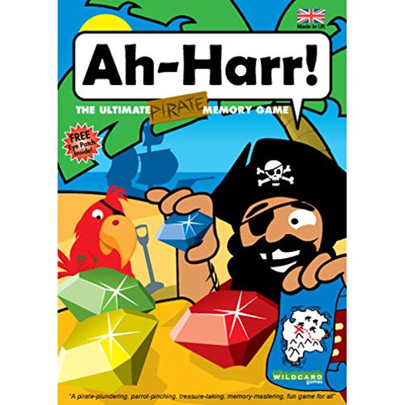 Ah-HARR! - le Jeu Ultime de Cartes d'Association de Souvenirs de Pirates pour Enfants et Adultes Pirates