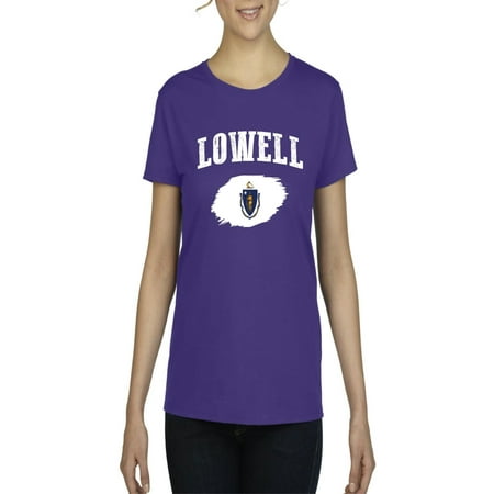 Lowell Machusetts Women Shirts T Shirt Tee