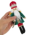 thumbnail image 5 of CIMAXIC Nutcracker Ornament Fabric Christmas Tree Decor Green Hanging Nutcracker King for Home Holiday, 5 of 8