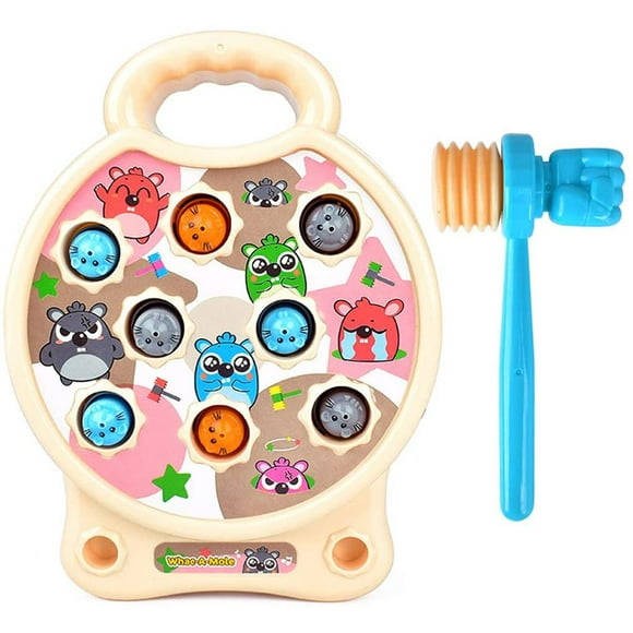 Juego De Martillo Eléctrico Para Niños, Juguete Interactivo Para Niños, Juegos De Desarrollo Temprano, Juguete Educativo Para Regalo Para Niños Y Niñas Yuarrent FN006913-00