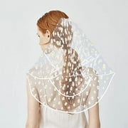 Daisy Bridal Veil Bachelorette Party Decorations Bride To Be Gift for Bridal Shower Wedding Bachelorette Party Supplies Accessories Engagement Headband Tiara Decorations